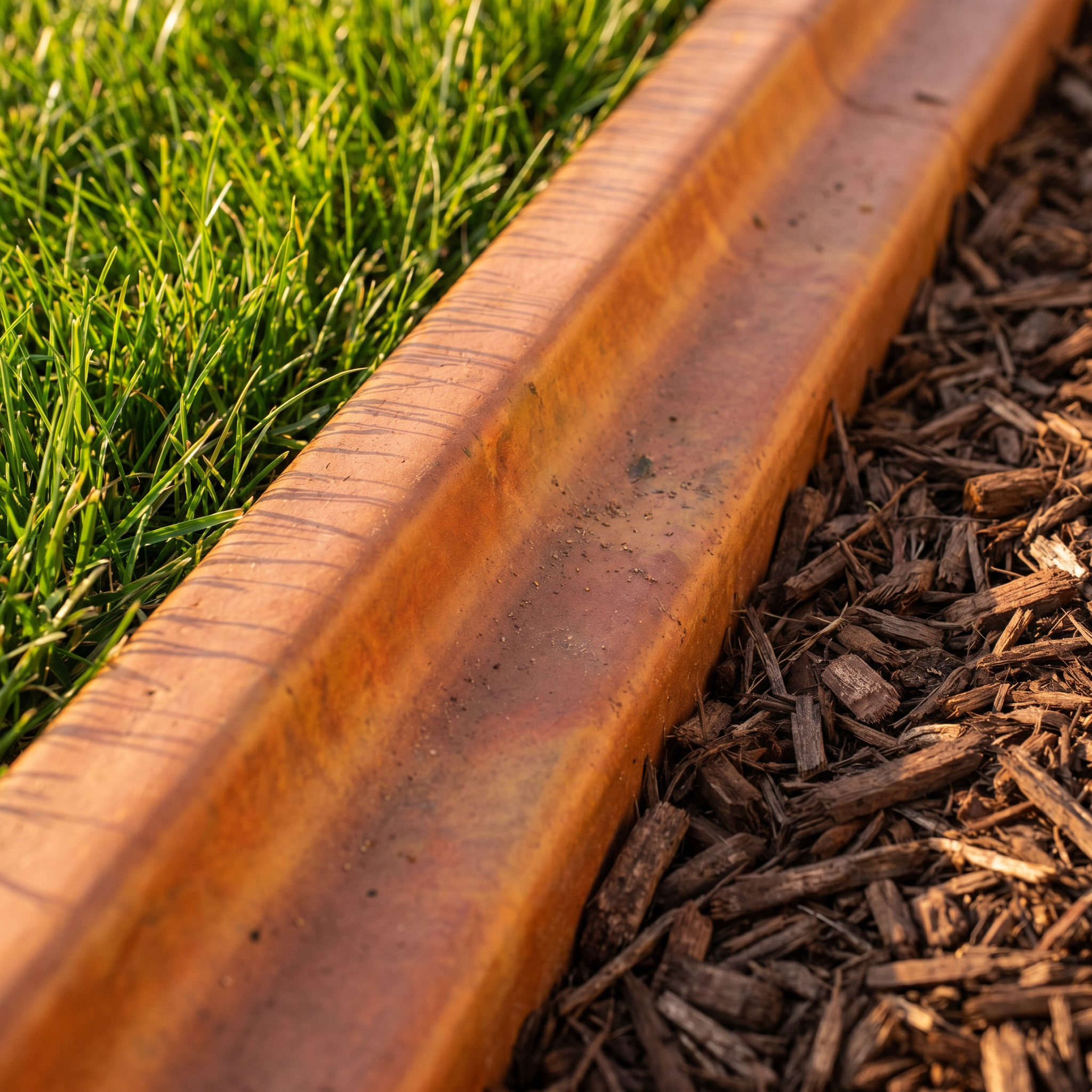 Colored Concrete Curbing